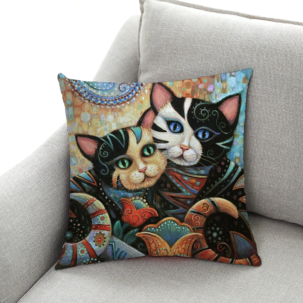 Cats Cushion Covers by Marjorie Sarnat®