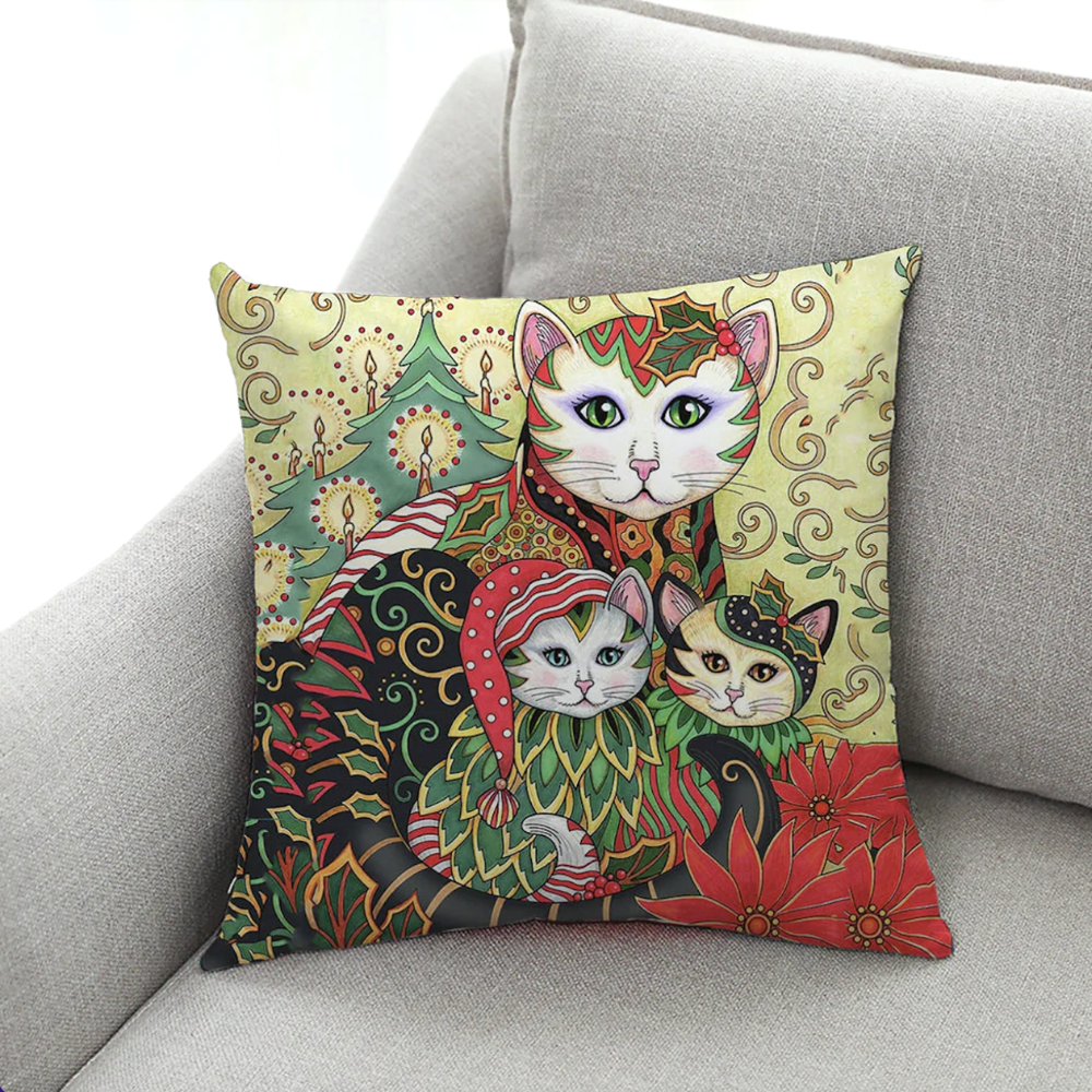 Cats Cushion Covers by Marjorie Sarnat®