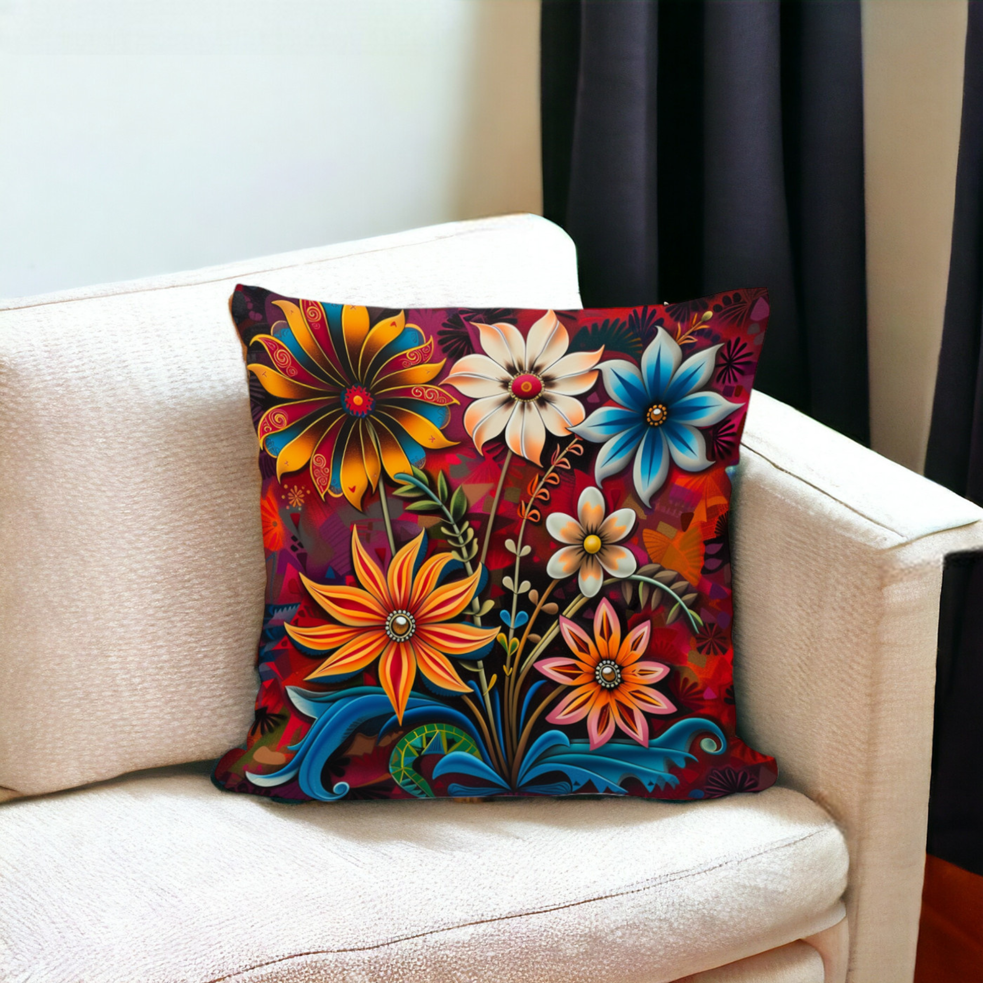 Flower Vase Art Cushion Covers