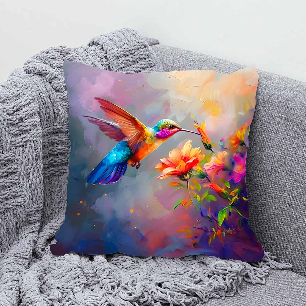 Vibrant Birds Cushion Covers Out Of Stock