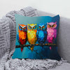 Vibrant Watercolor Bird Cushion Covers