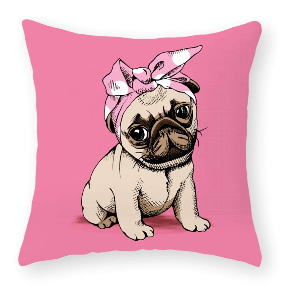 Decorative Pug Cushion Covers Out Of Stock