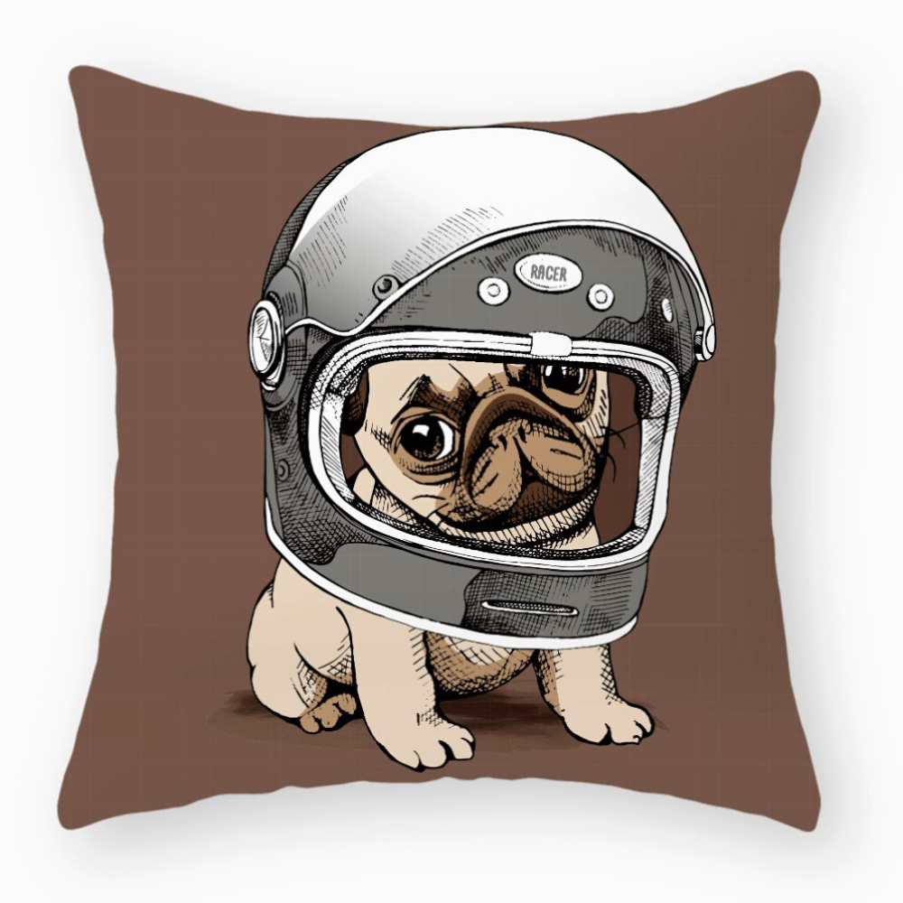 Decorative Pug Cushion Covers Out Of Stock