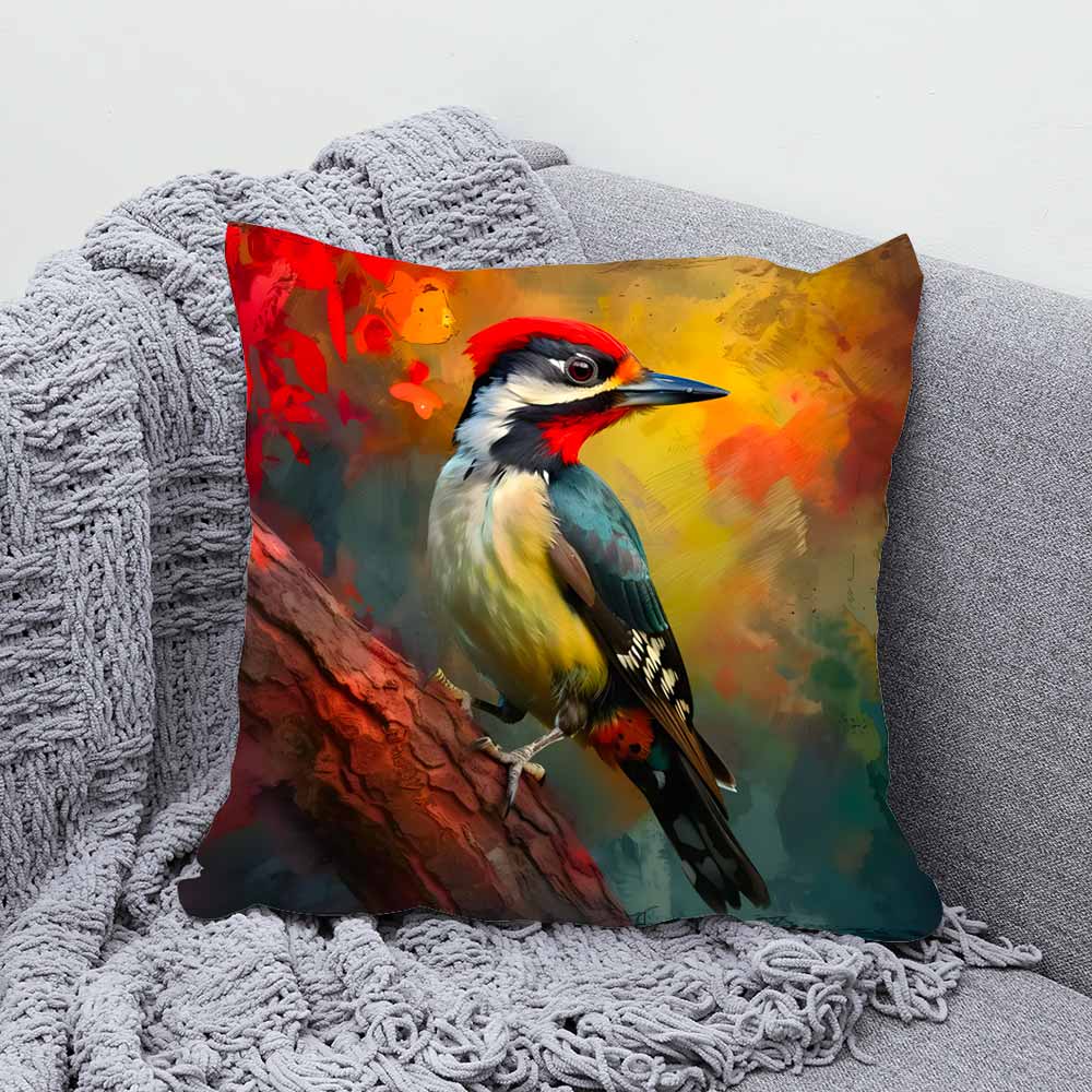 Vibrant Birds Cushion Covers Out Of Stock