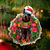 20 Dog Breeds Wooden Ornaments Set 1