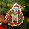 20 Dog Breeds Wooden Ornaments Set 3