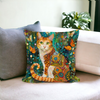 Gustav Klimt Inspired Cats Cushion Covers