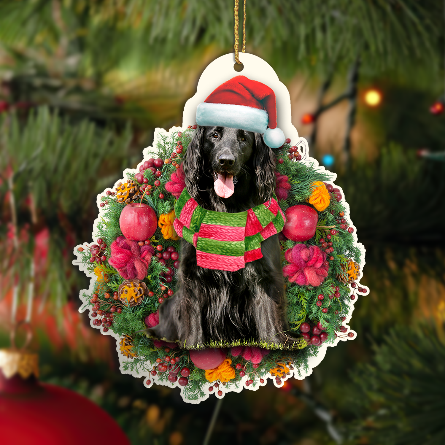 20 Dog Breeds Wooden Ornaments Set 2