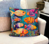 Watercolor Marine Life Cushion Covers