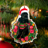 20 Dog Breeds Wooden Ornaments Set 1