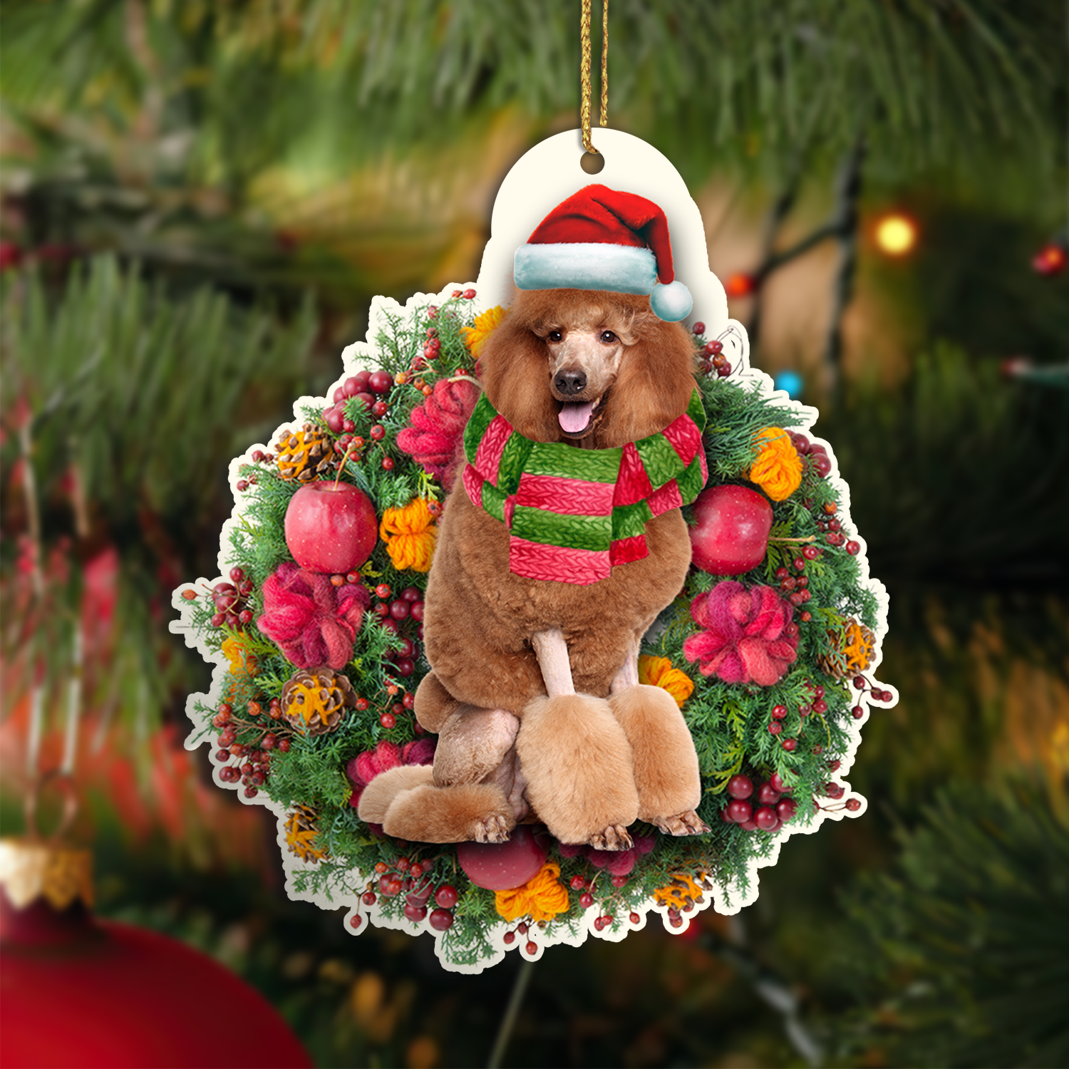 20 Dog Breeds Wooden Ornaments Set 3