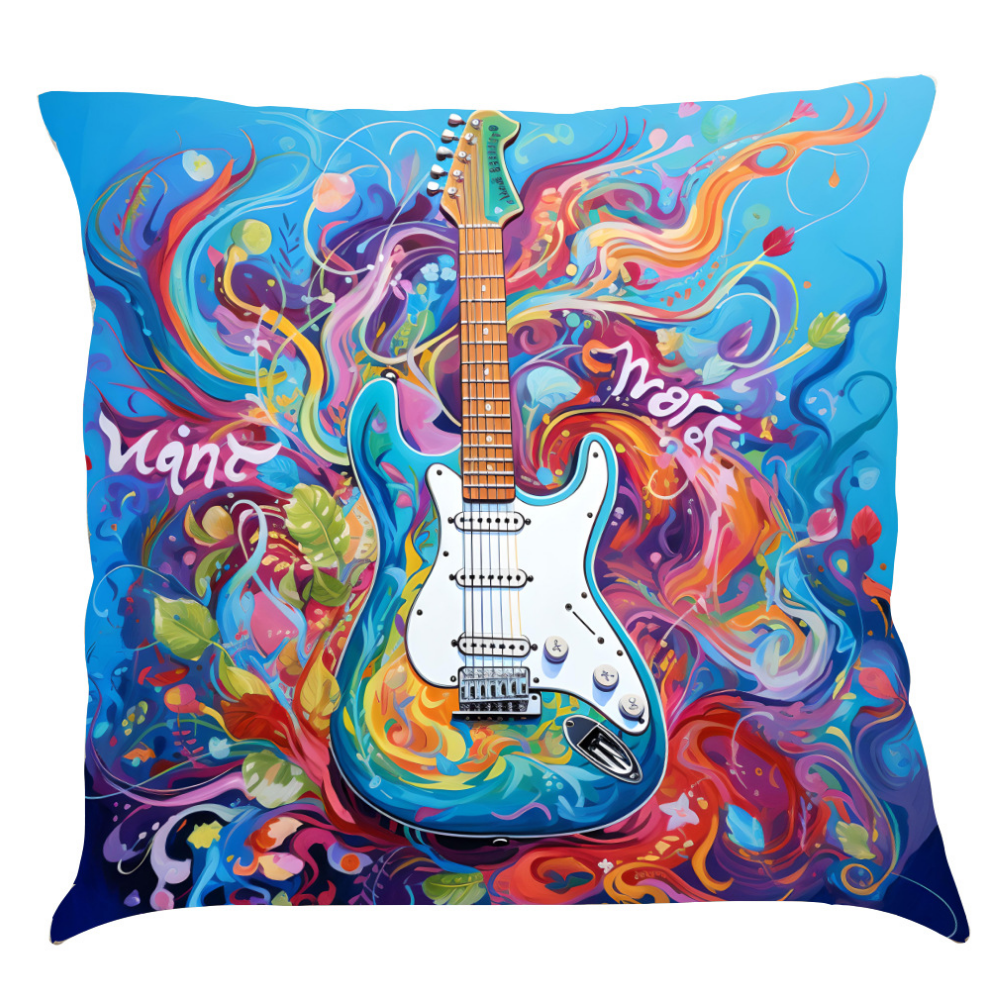 Vintage Musical Instruments Cushion Covers