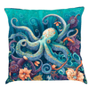 Floral Octopus Cushion Covers