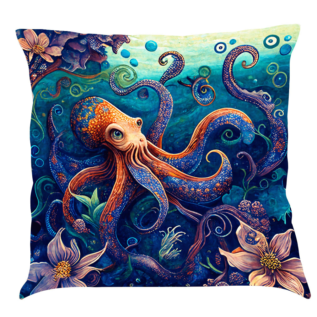 Ocean Life Cushion Cover