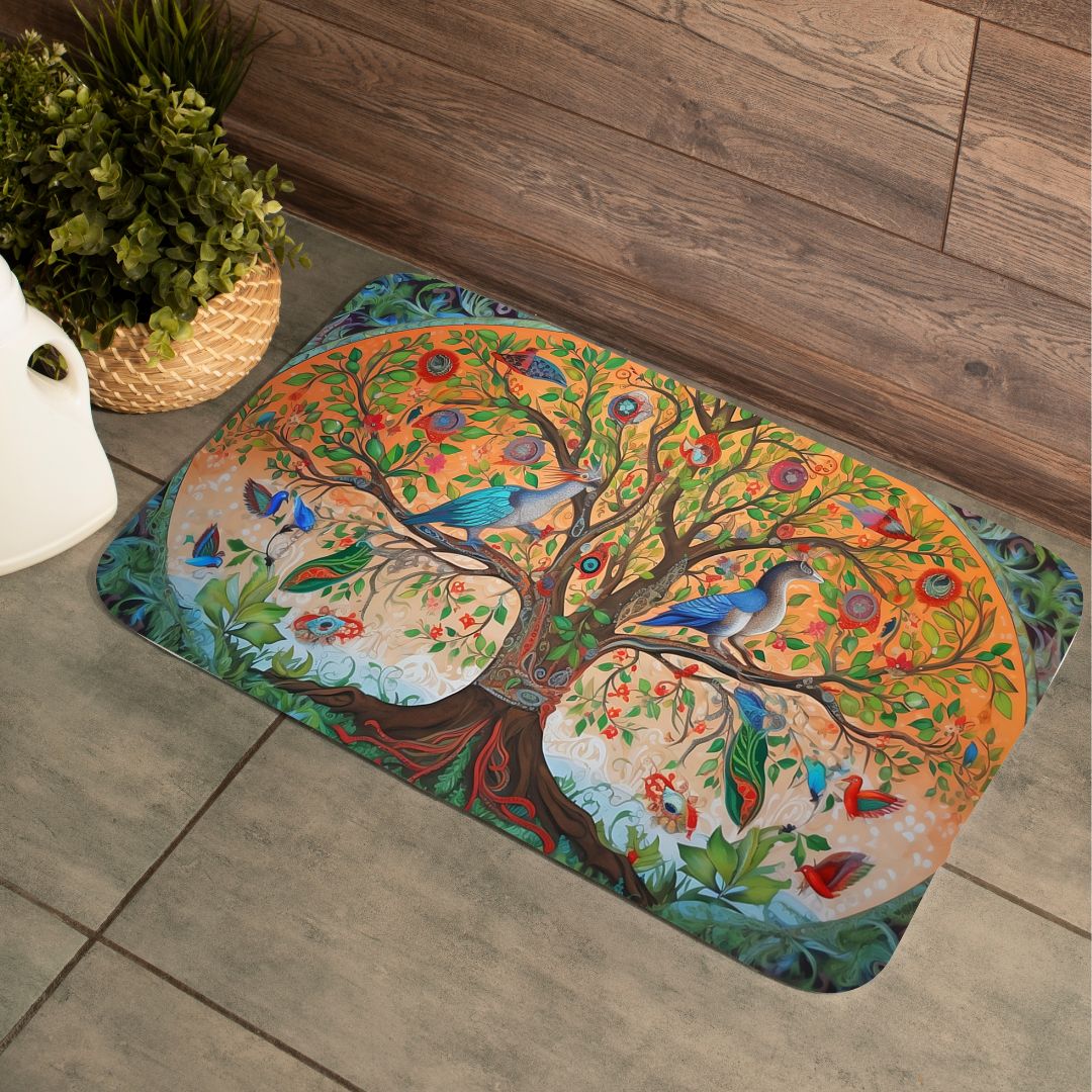 Wild Prints Faux Wool Rugs