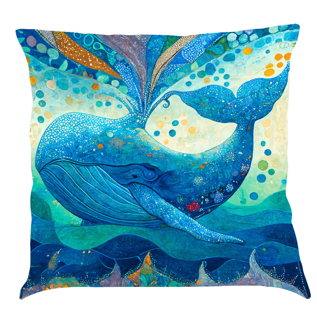 Majestic Whale Cushion Covers