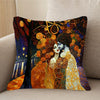 Gustav Klimt Inspired Enchanted City Cushion Cover