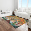 Wild Prints Faux Wool Rugs