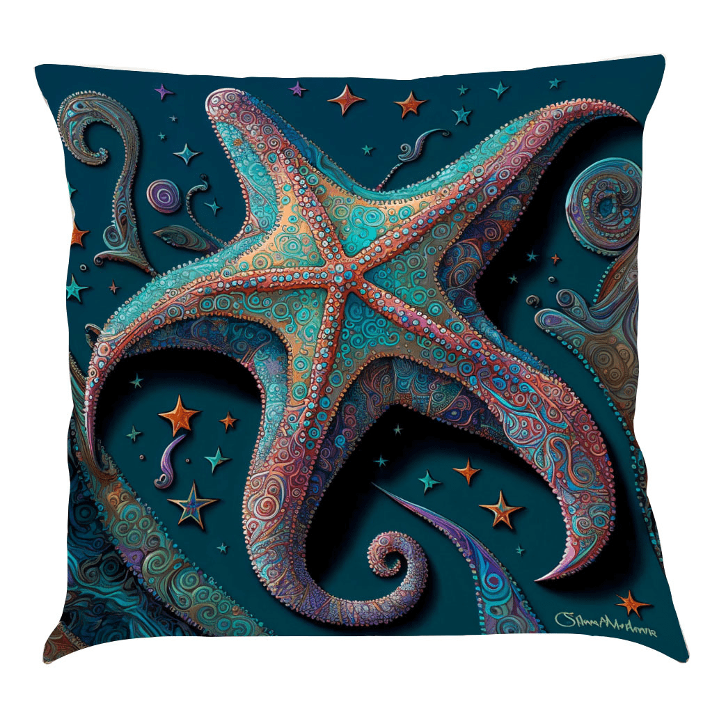 Ocean Life Cushion Cover