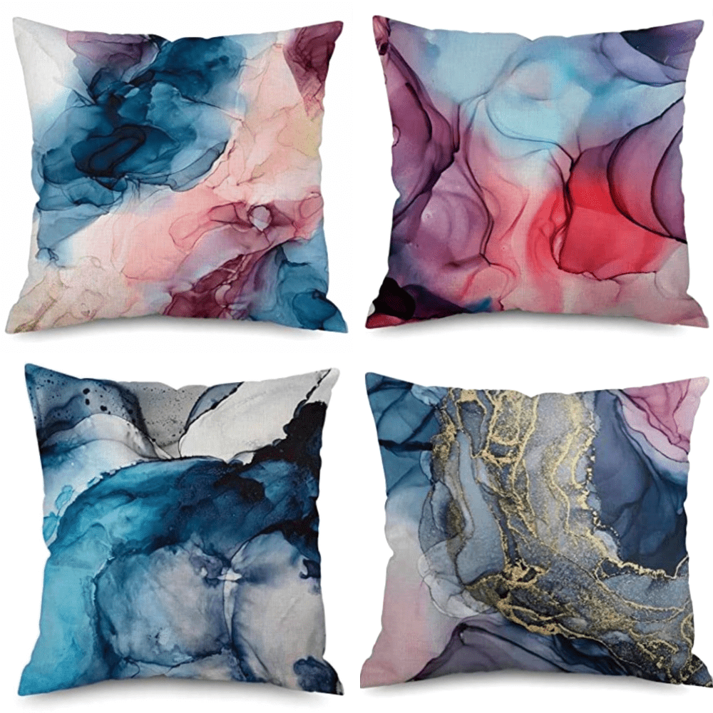 Blended Watercolor Cushion Cover