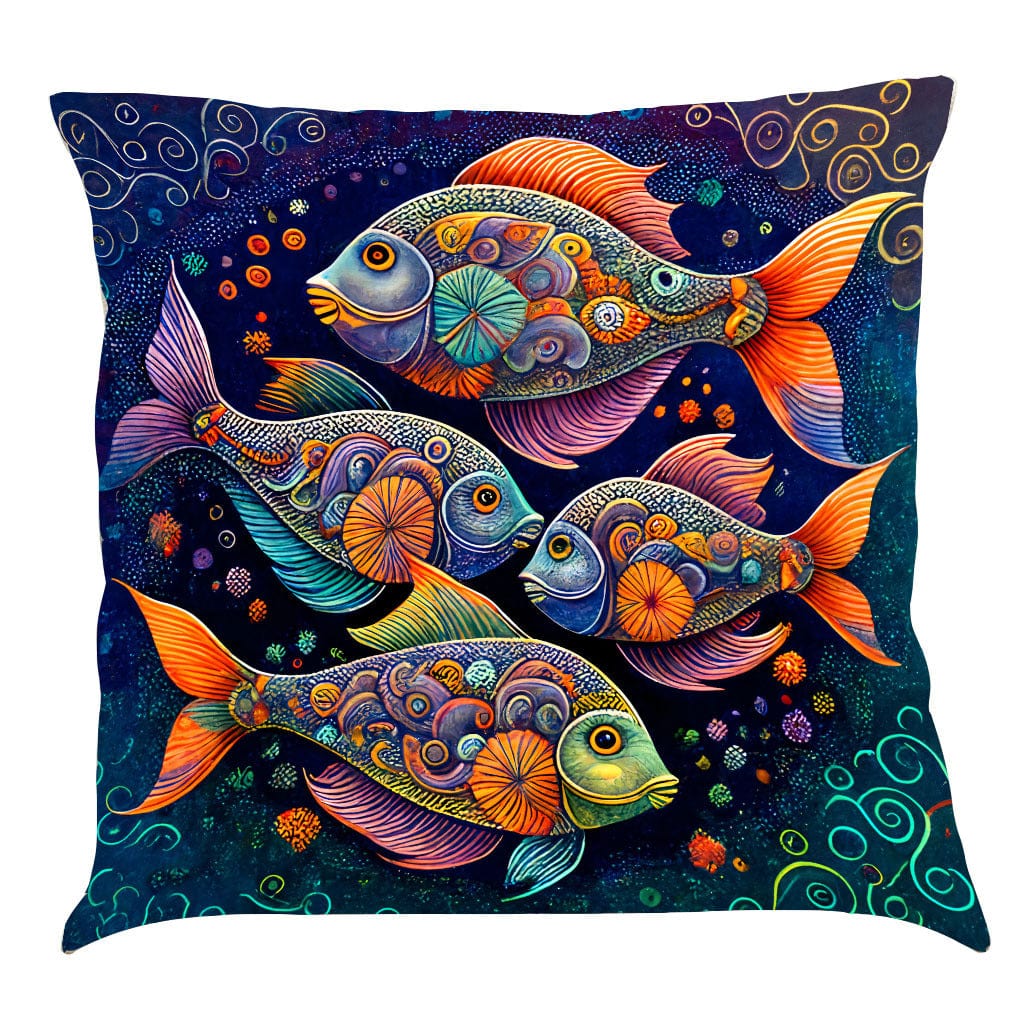 Lucky Fish Cushion Covers MILEY HOME