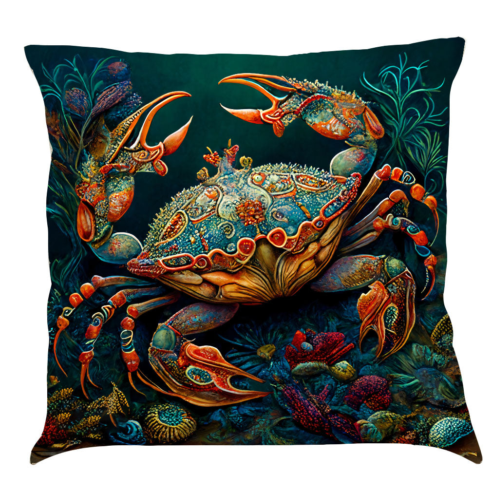 Crab Art Cushion Cover