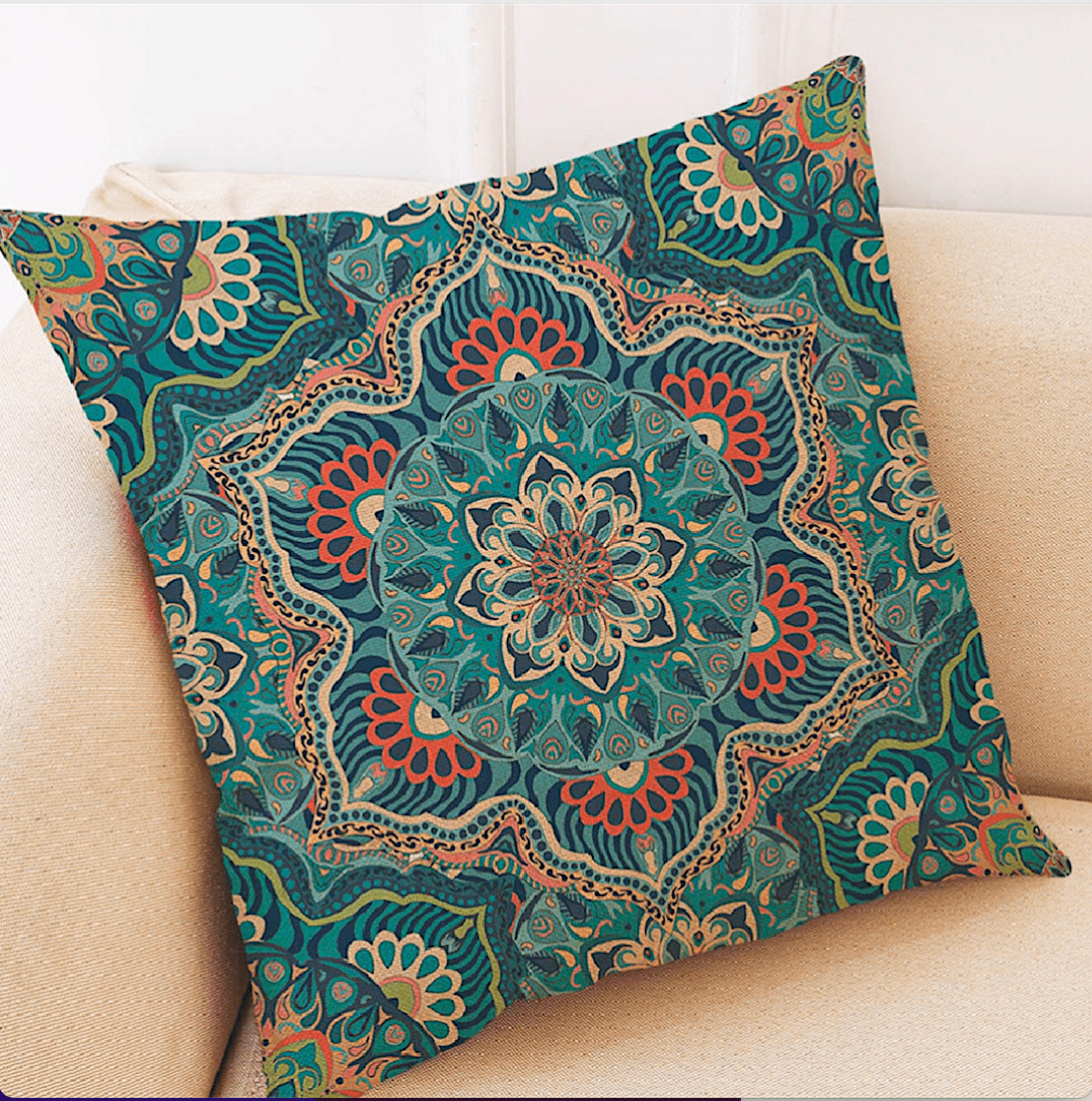 Bohemian Design Cushion Cover