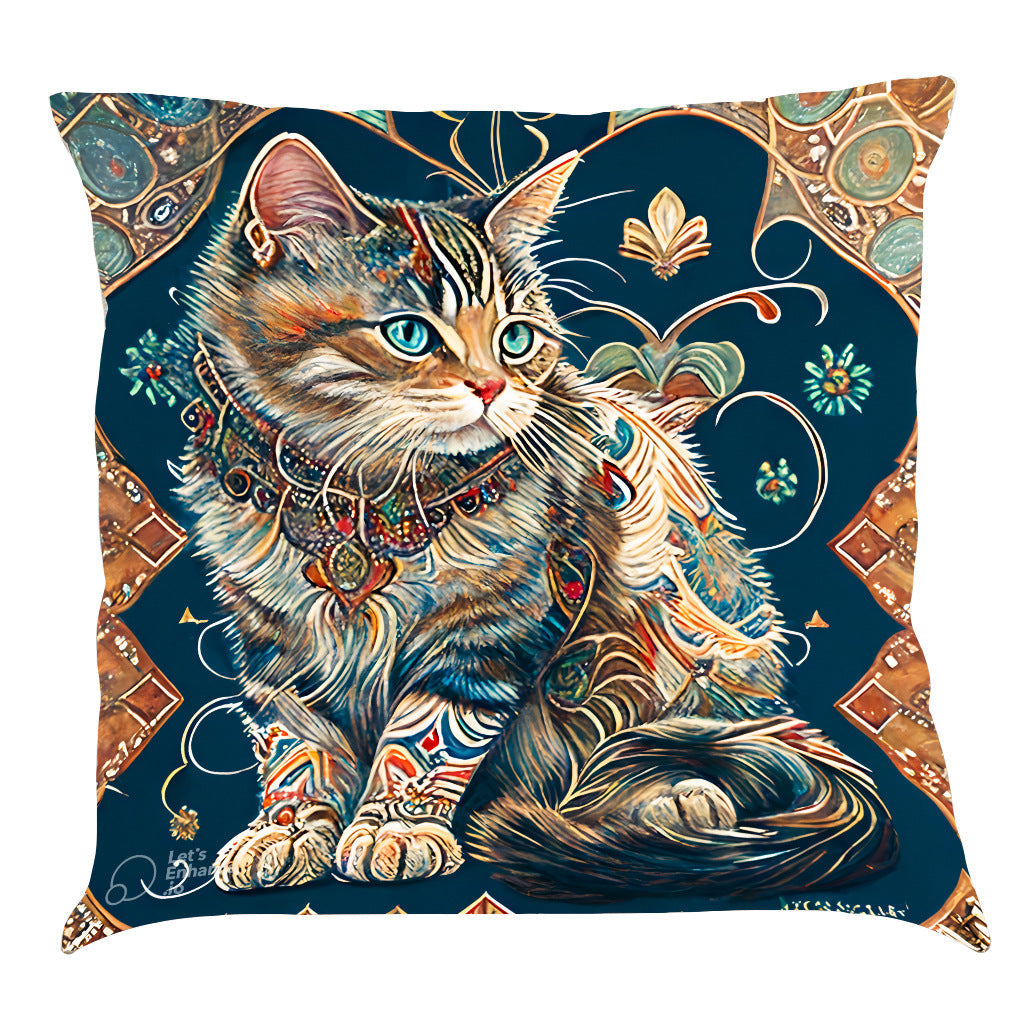 Timeless Vintage Cat Cushion Covers