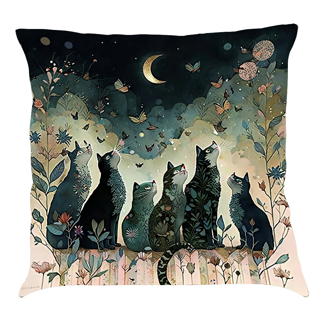 Musician Cat Cushion Covers